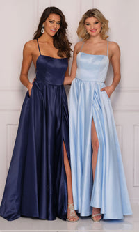 Long Dave & Johnny Designer Formal Prom Dress