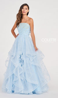 Colette CL2055 Strapless Daisy Ball Gown