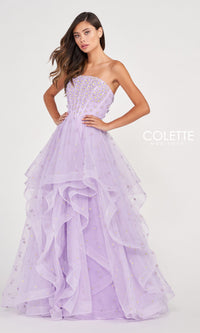 Colette CL2055 Strapless Daisy Ball Gown