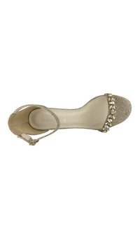 Camila Champagne 2.75in Prom Shoes by Touch Ups 4522