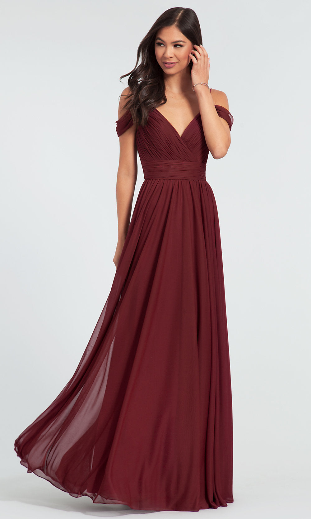 Cranberry Red Prom Dress