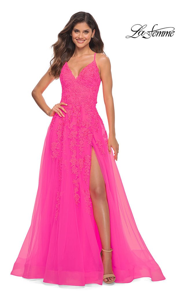 Neon Colored Bridesmaid Dresses