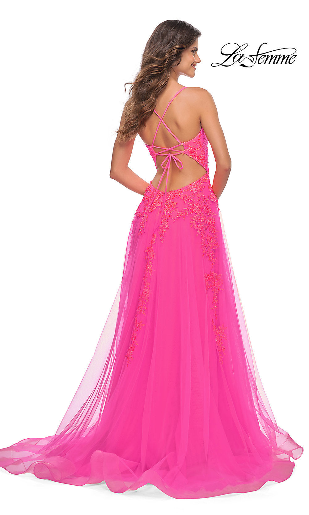 Girls Beautiful long Pink Party Prom style Dress - 170cm / Age Guide 12-14