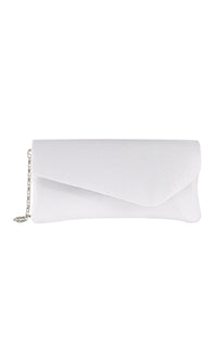 Marcy White Prom Clutch 910